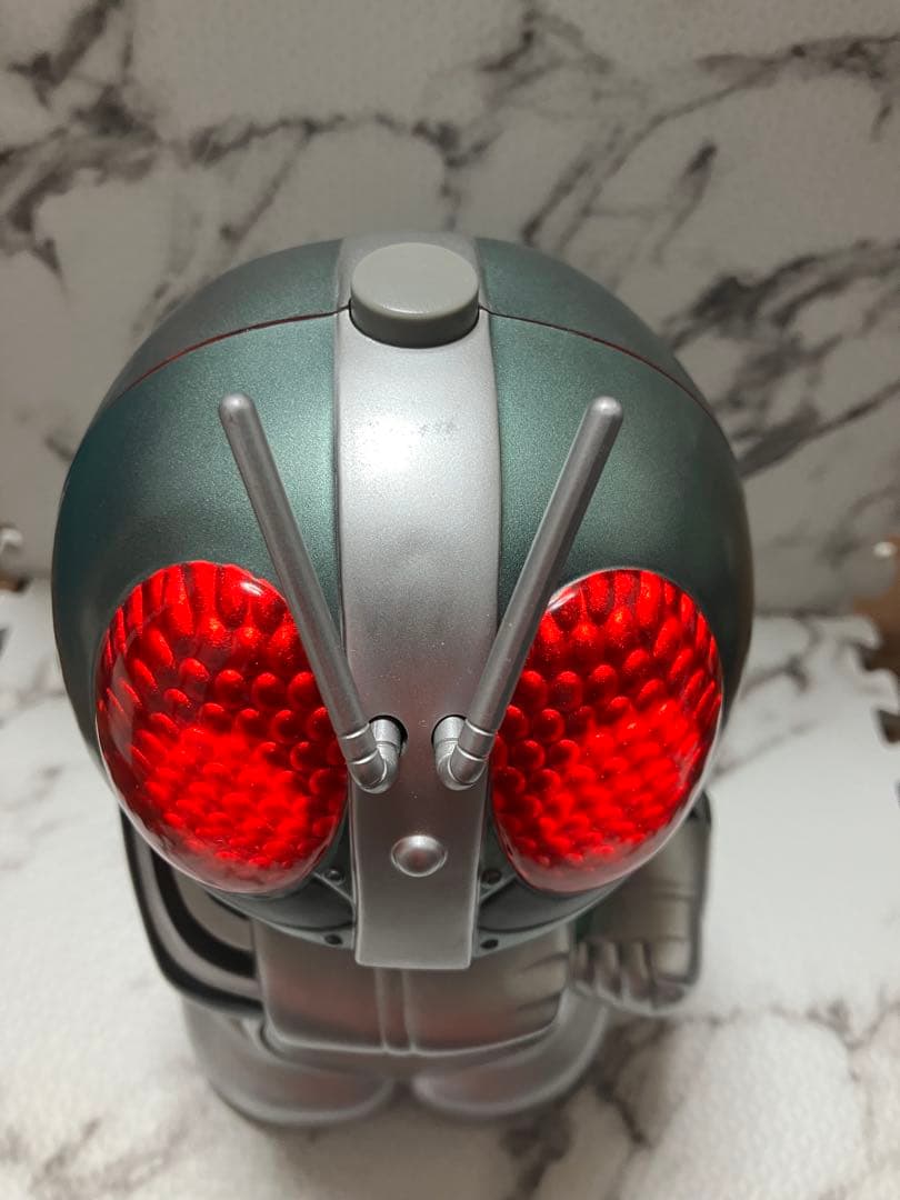 ★希少 リズム（RHYTHM）の「仮面ライダー 目覚まし時計 メーカー生産終了