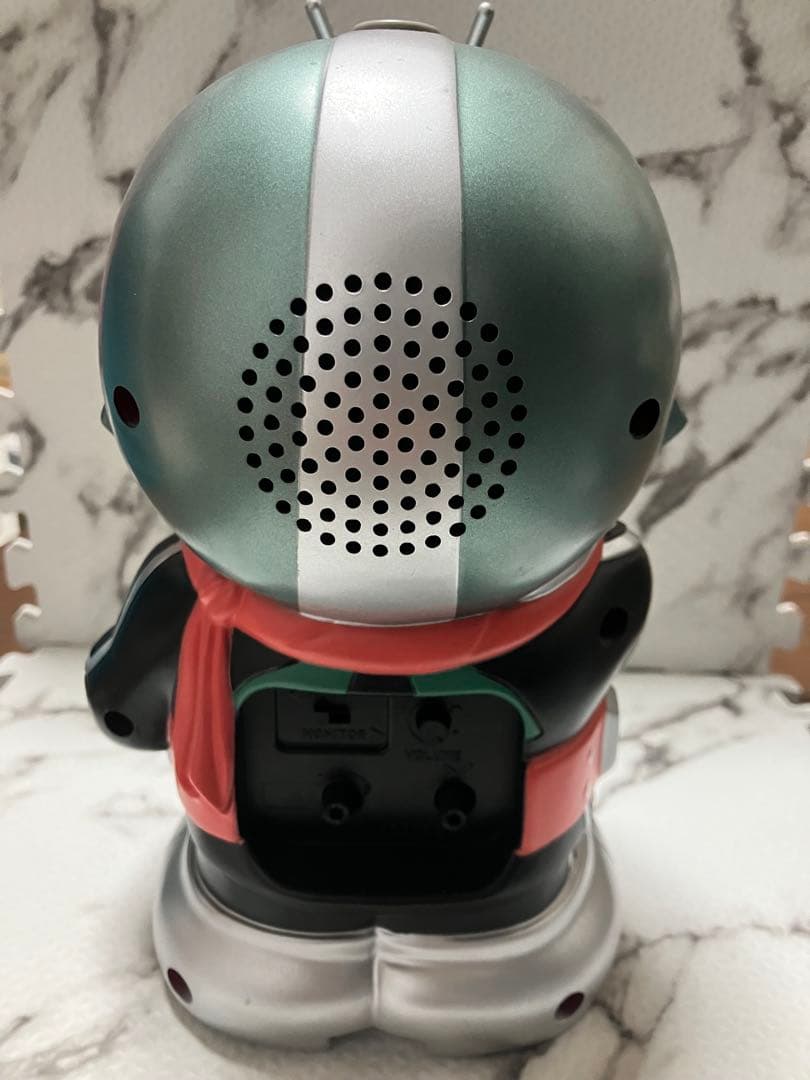★希少 リズム（RHYTHM）の「仮面ライダー 目覚まし時計 メーカー生産終了