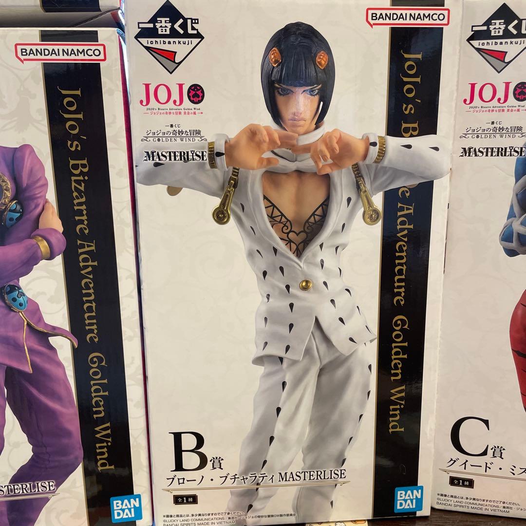 JOJO ジョジョの奇妙な冒険 5部 一番くじ GOLDEN WINDまとめ売り