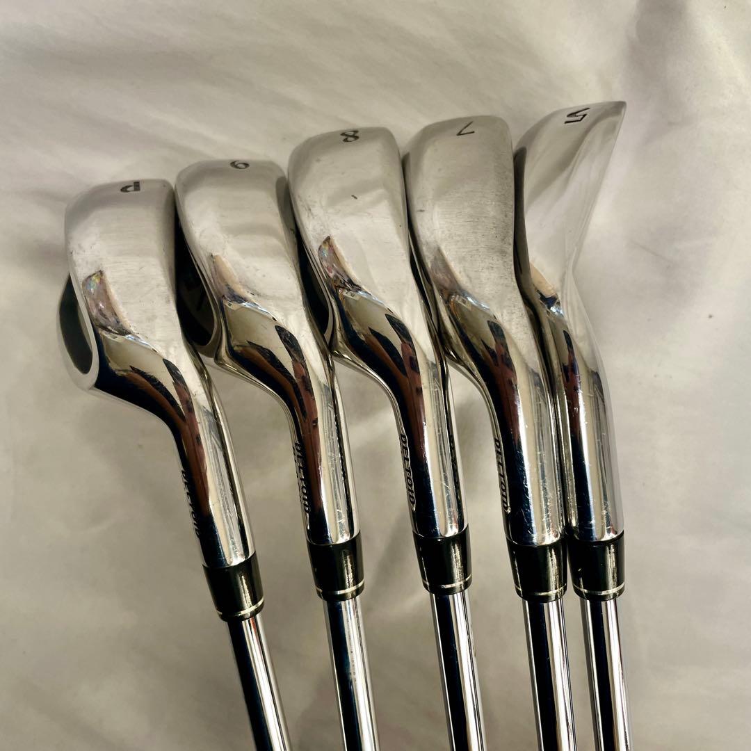 Founders club deltoid black アイアン 5本セット