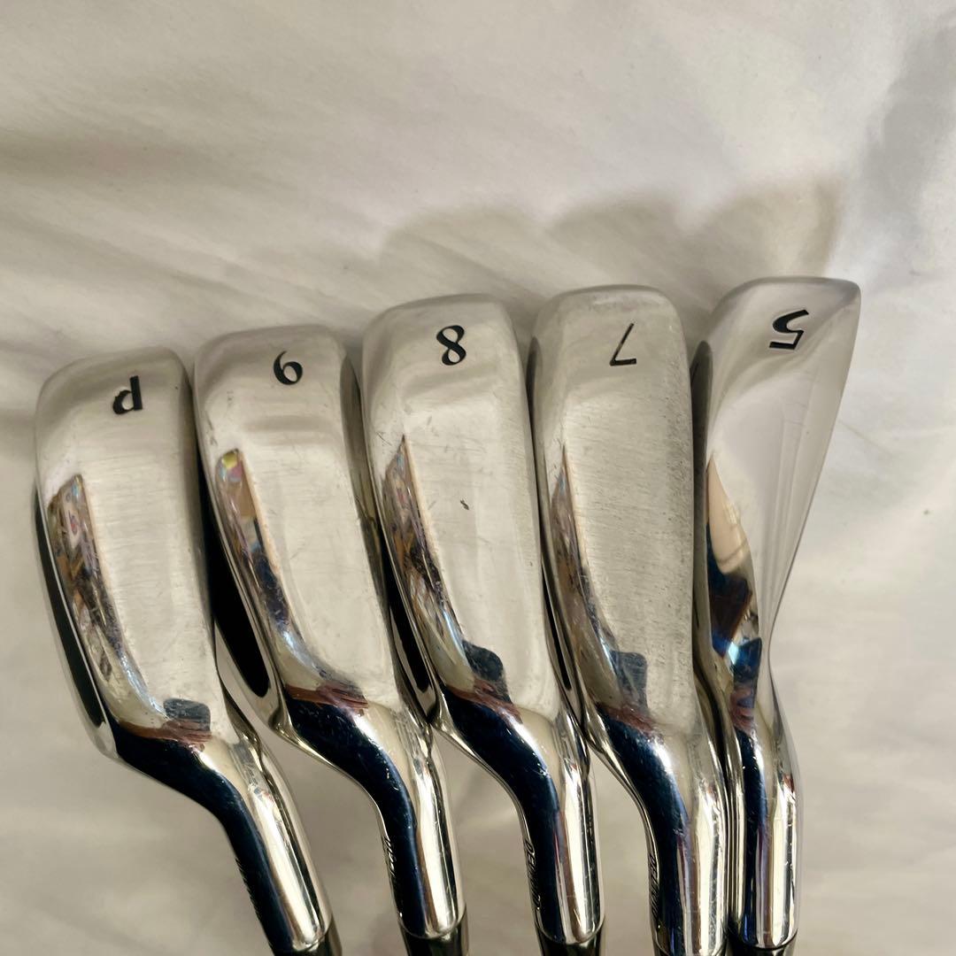 Founders club deltoid black アイアン 5本セット
