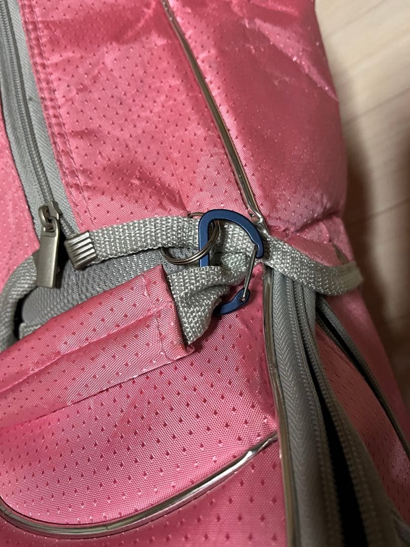 ゴルフ quincy 可愛いピンク レディース pinkキャディバッグ