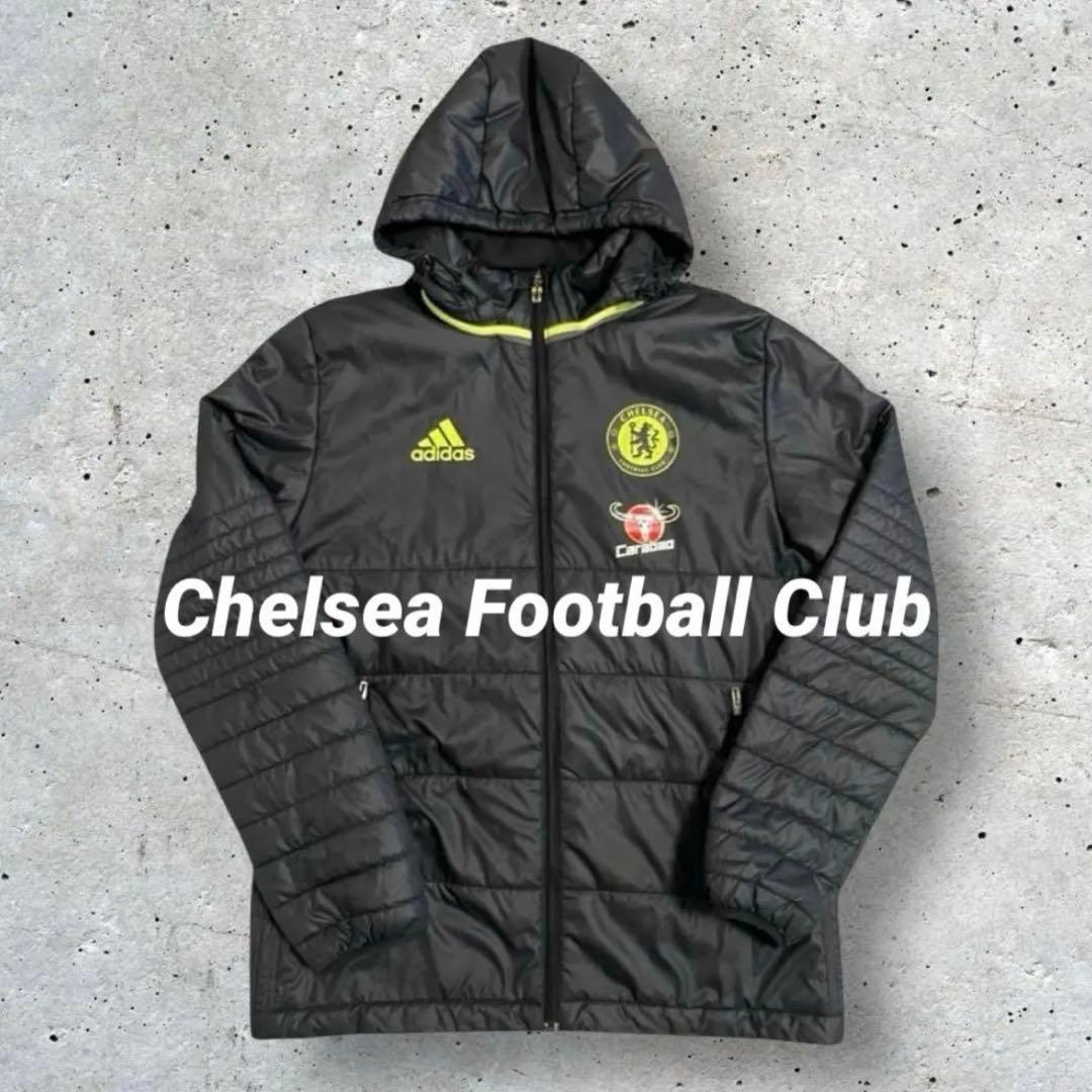 Chelsea 選手支給品 フィル ジャケット adidas ダウンジャケット