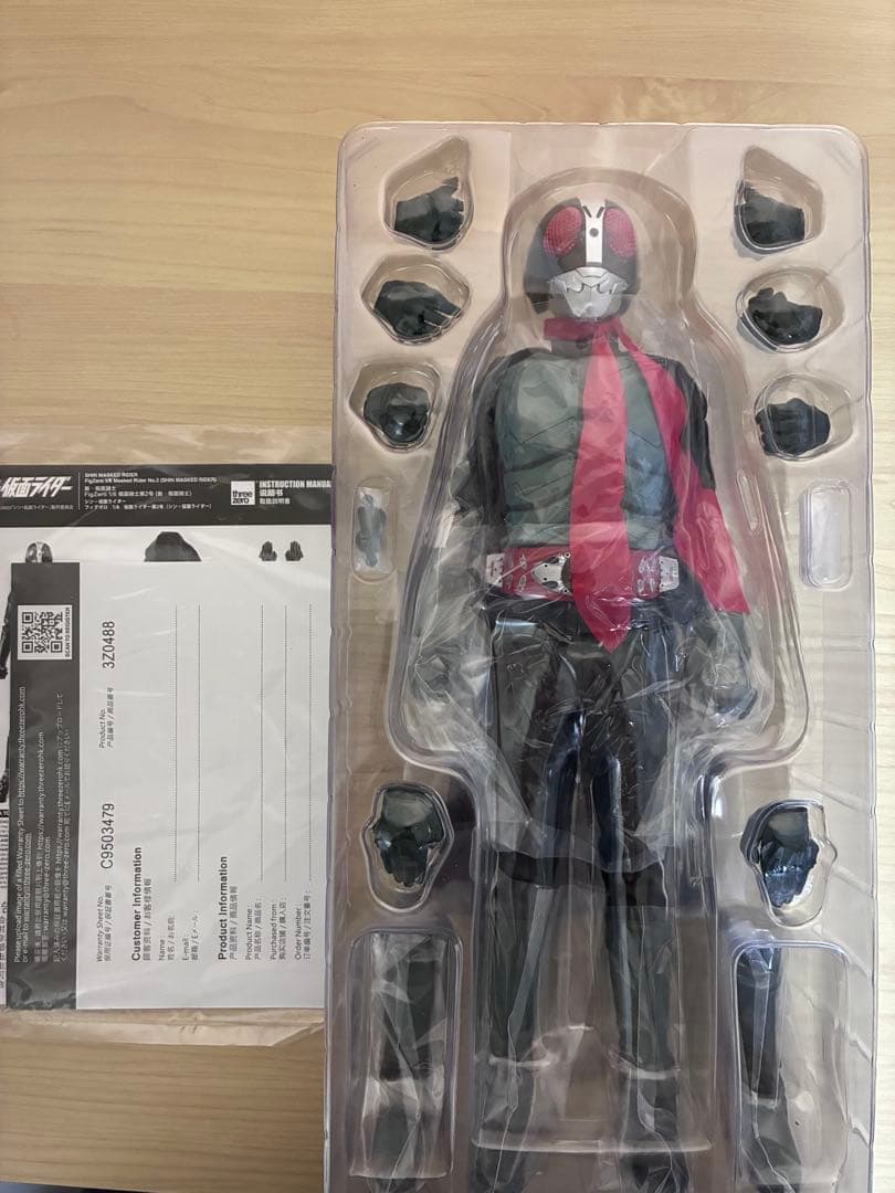threezero フィグゼロ　シン・仮面ライダー 1号　2号　セット