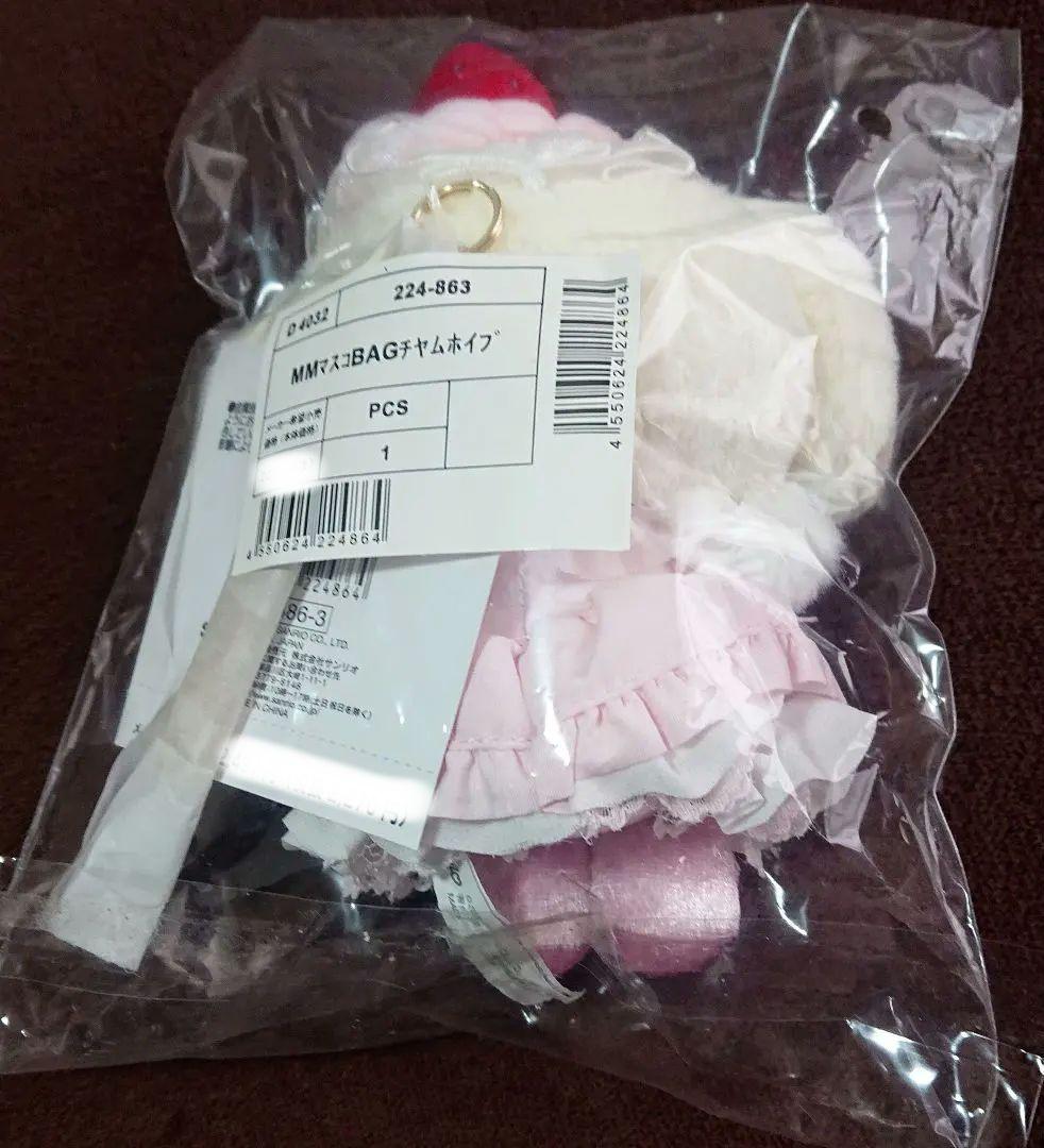 【美品】サンリオ マイメロディ いちごホイップケーキ マスコットチャーム