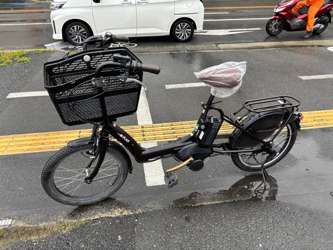 076中古YAMAHA電動アシスト自転車　6.2Ah 大阪