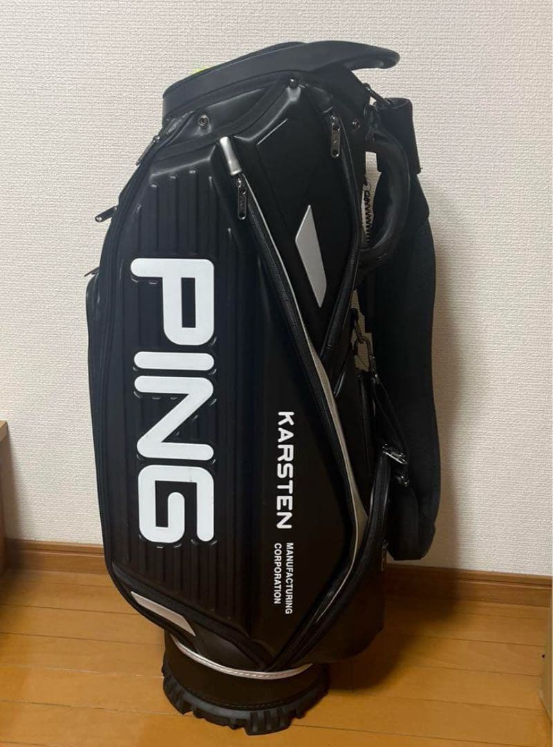 ピン PING オーセンティックワン キャディバッグ　ブラックです