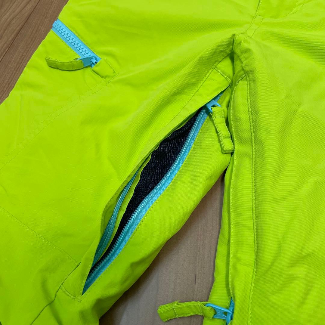 BURTON 子ども用スノーボードウェア ネイビー/ライム　120センチ