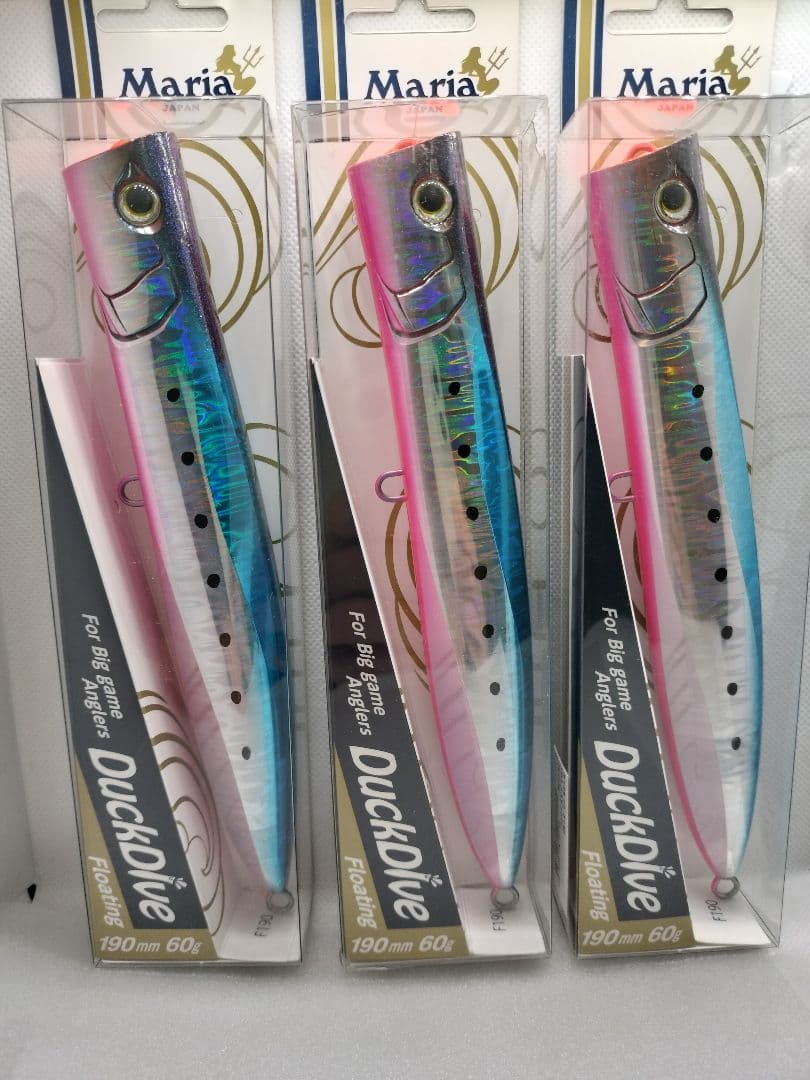 ダックダイブ マリア DuckDive 190mm 60g フローティングルアー