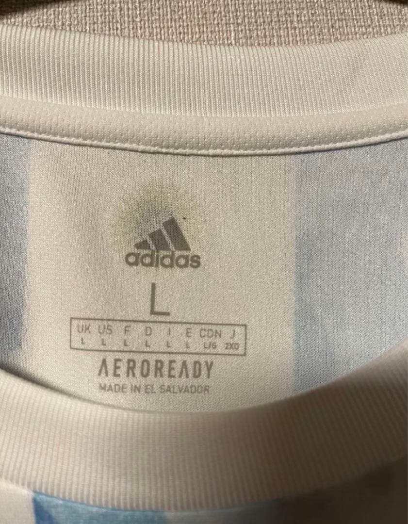 adidas 正規品　アルゼンチン　ユニフォーム　メッシ　新品　未使用　2021
