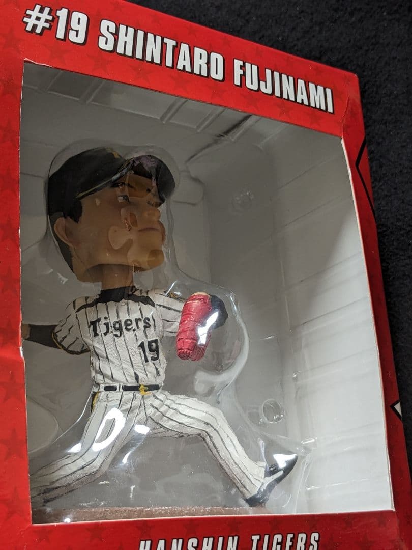 プロ野球　阪神タイガース　藤浪晋太郎　ボブルヘッドフィギュア　19 新品未開封