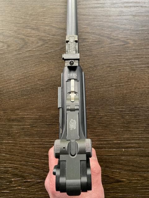 タナカ Luger P08 8inch“1914 Erfurt”version