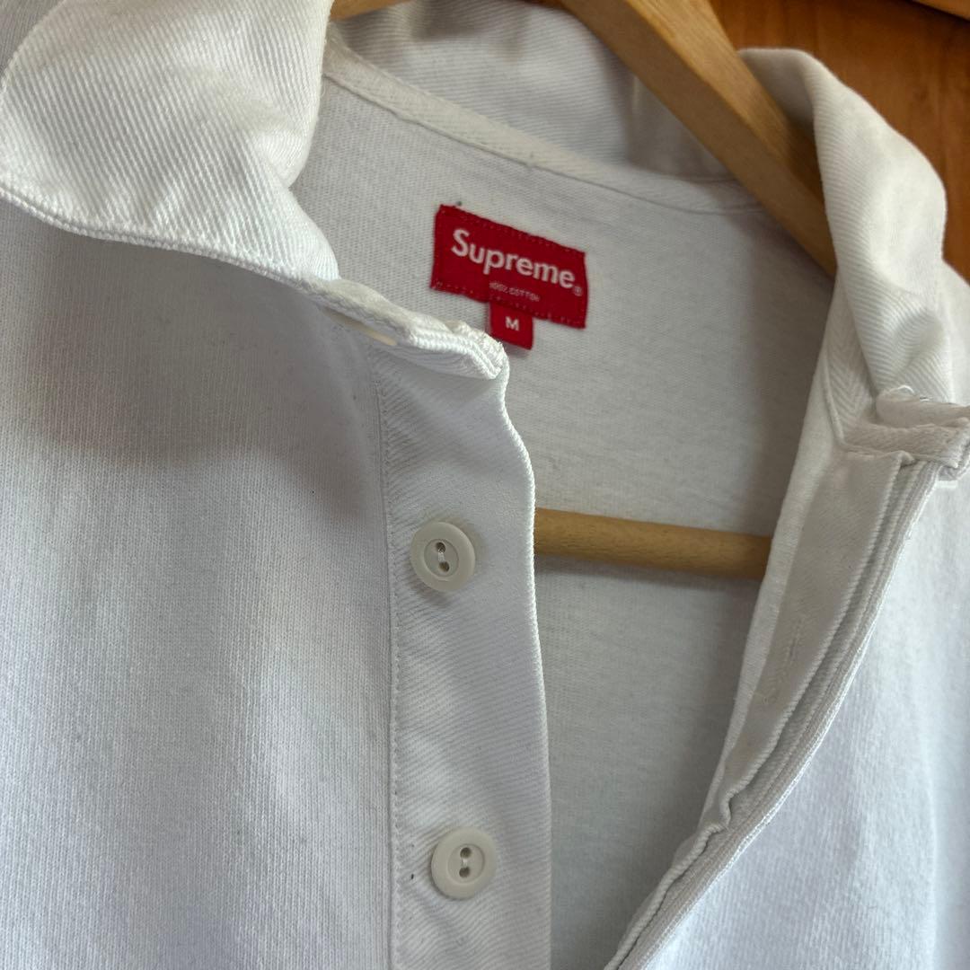 Supreme ラガーシャツ　ボックスロゴ