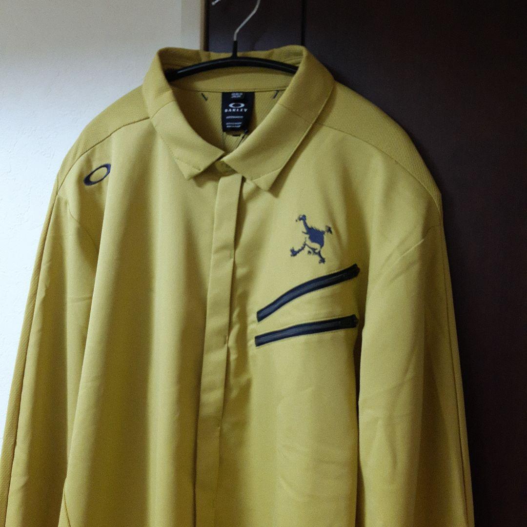 新品　難ありです。オークリーゴルフ　メンズウエア　ロングシャツ　3D WV LS