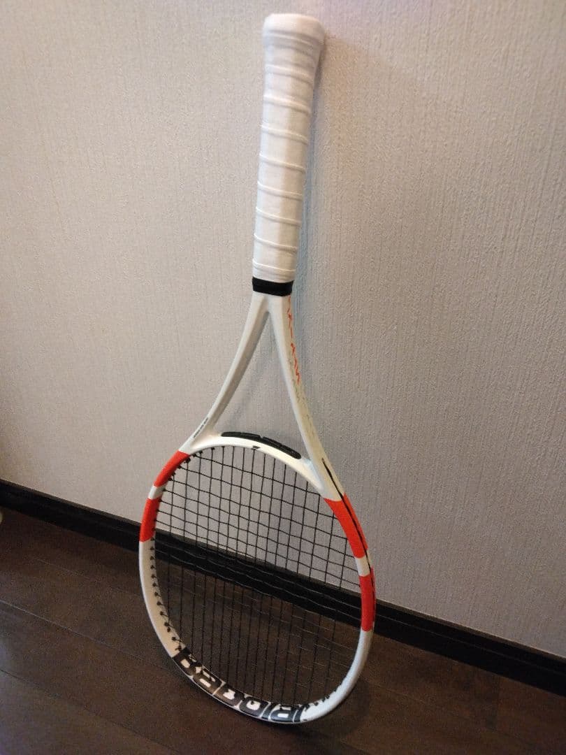 ピュアストライク 100 Babolat 硬式用テニスラケット 良品！