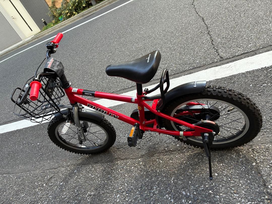 子供用BMXスタイル自転車 デューリー レッド 16インチ