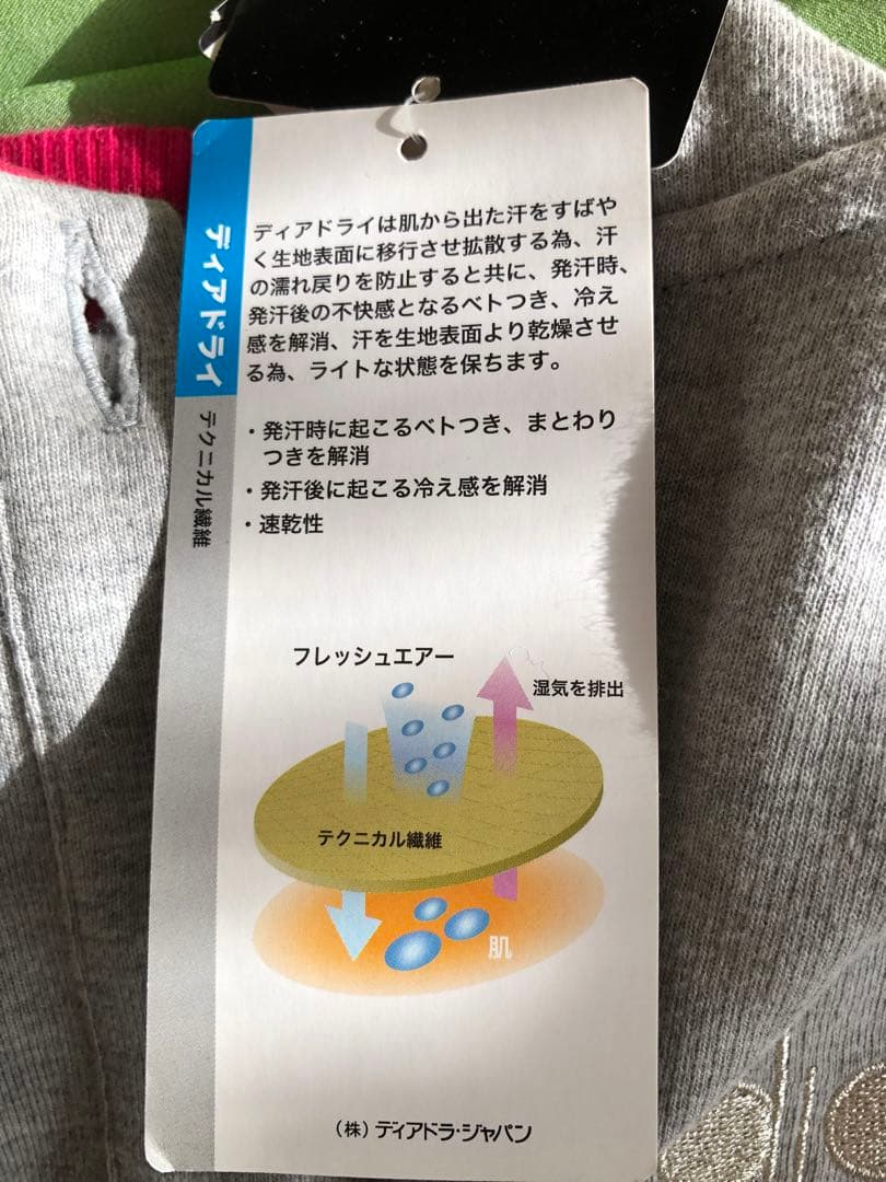 新品　タグ付　ディアドラ　スウェット　ロングワンピース　上着