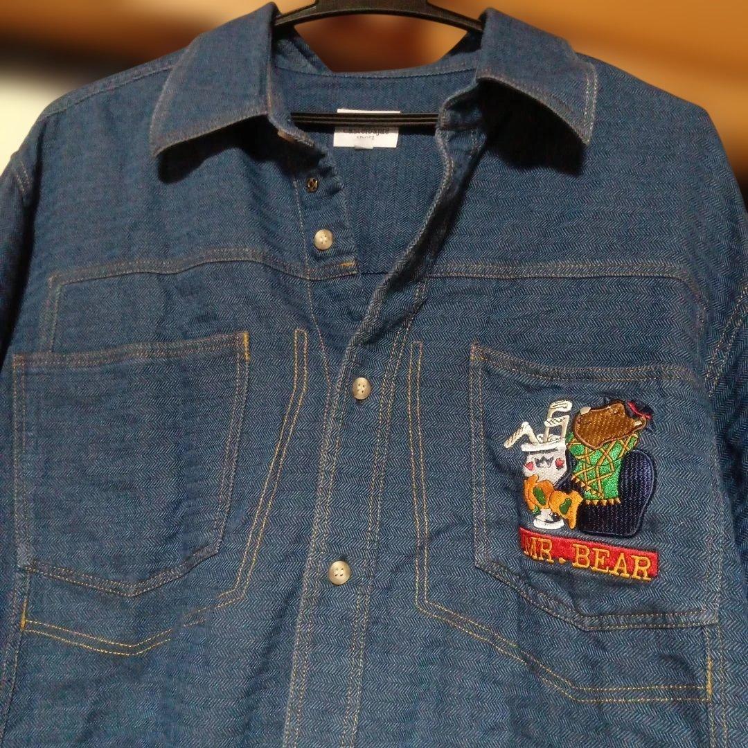 CASTELBAJAC カステルバジャック　刺繍入りの素敵なデニムシャツ ゴルフ