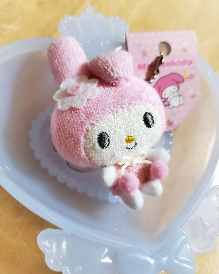 ◆マイメロ【My Melody◇カオマルマスコットホルダー】新品タグ付き◆