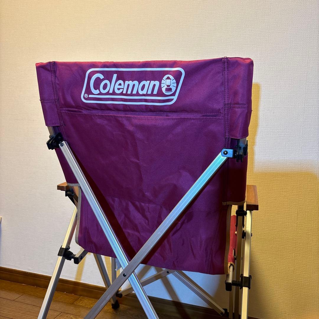 Coleman イージーリラックスチェア ワイン✨グリーンセット