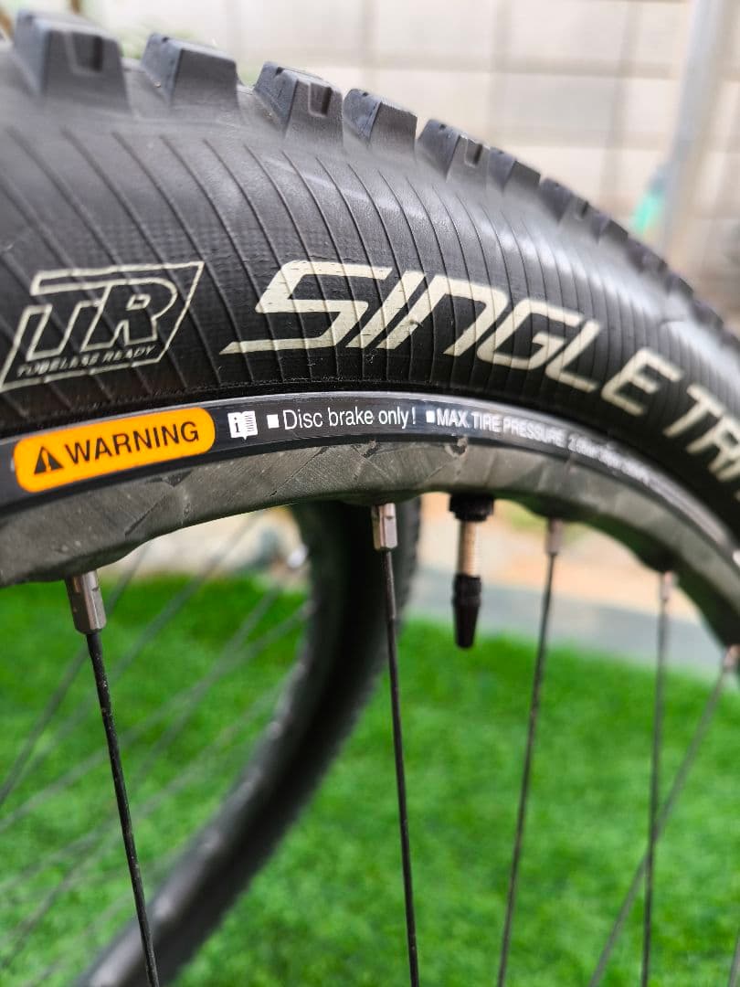 Shimano XTR カーボン 27.5 輪組 チューブレス