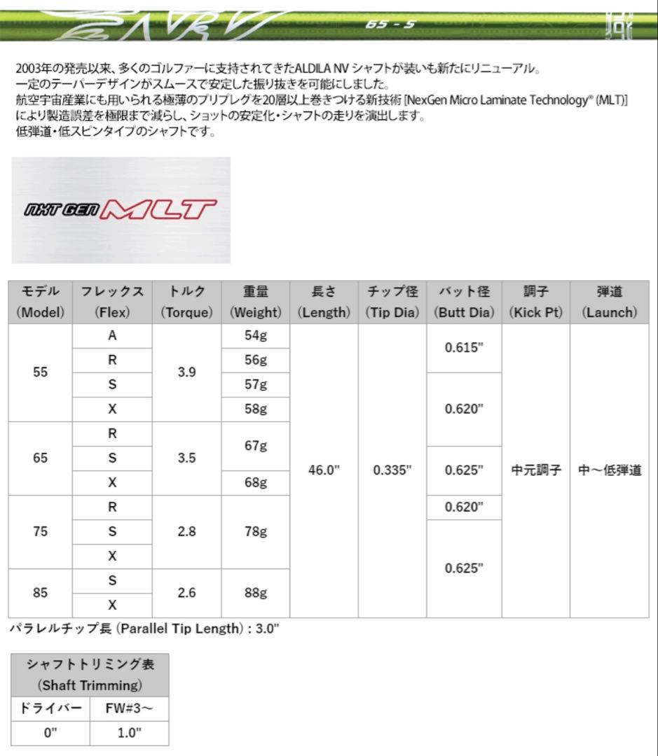 COBRA OPTM max-K 9° ALDILA 65 オプティム　コブラ