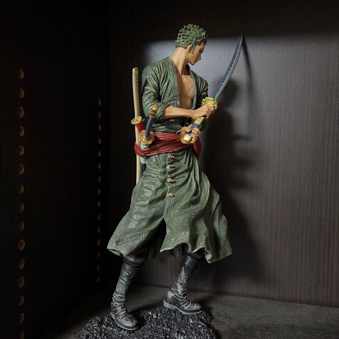 4体set ONE PIECE造形師×写真家ゾロ チョッパー ルッチ ボンクレー