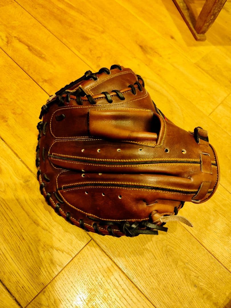 ハタケヤマ　HATAKEYAMA キャッチャーミット　試合での使用ナシ