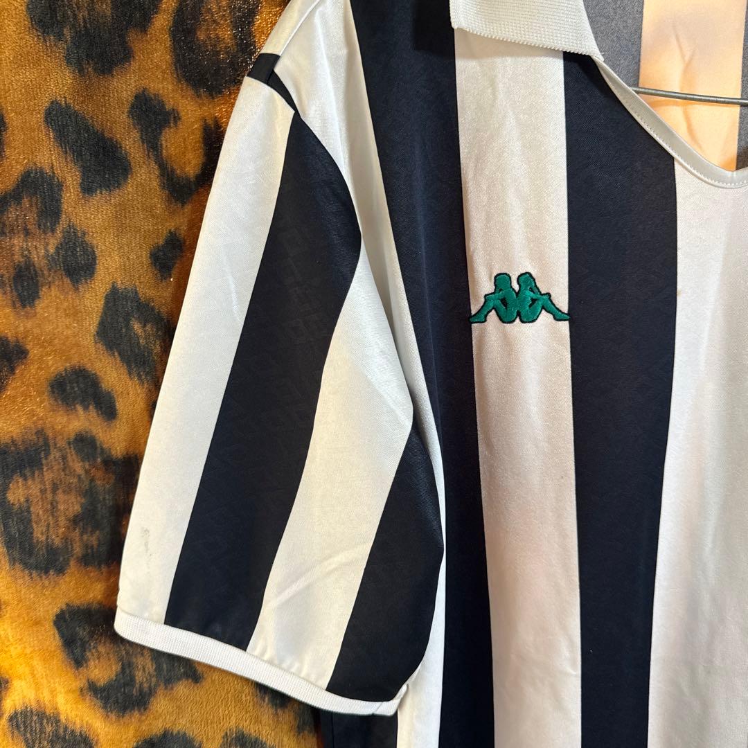 ユベントス風シャツ　O size カッパ　サッカー　90年代　football