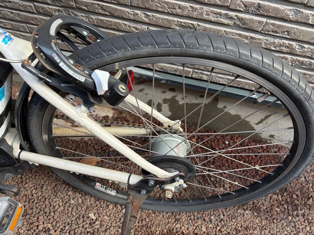 YAMAHA BRACE 電動アシスト自転車 ホワイト