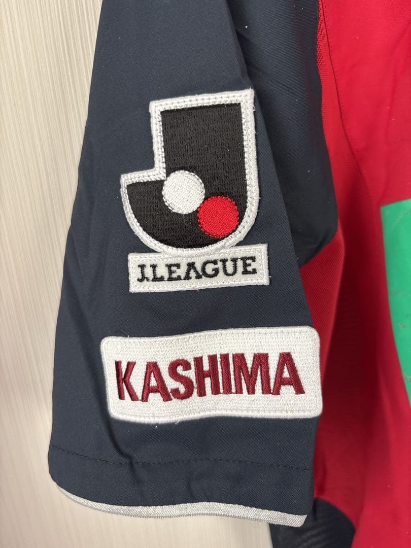 鹿島アントラーズ 04/05 中田浩二選手 サイン入り　ホーム ユニフォーム