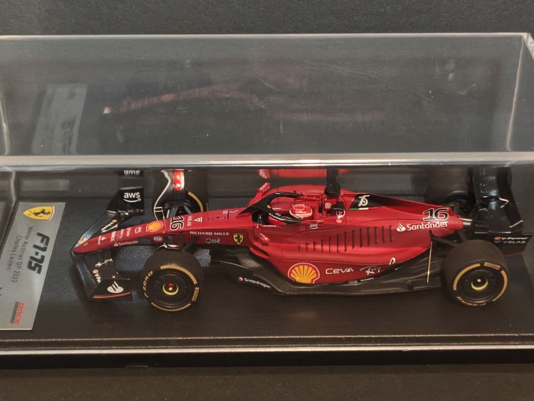 1/43 フェラーリ F1-75 ルクレール オーストリアGP