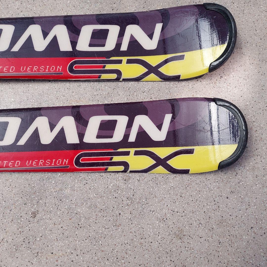 SALOMON SX 165cmスキー板 ビンディング付き
