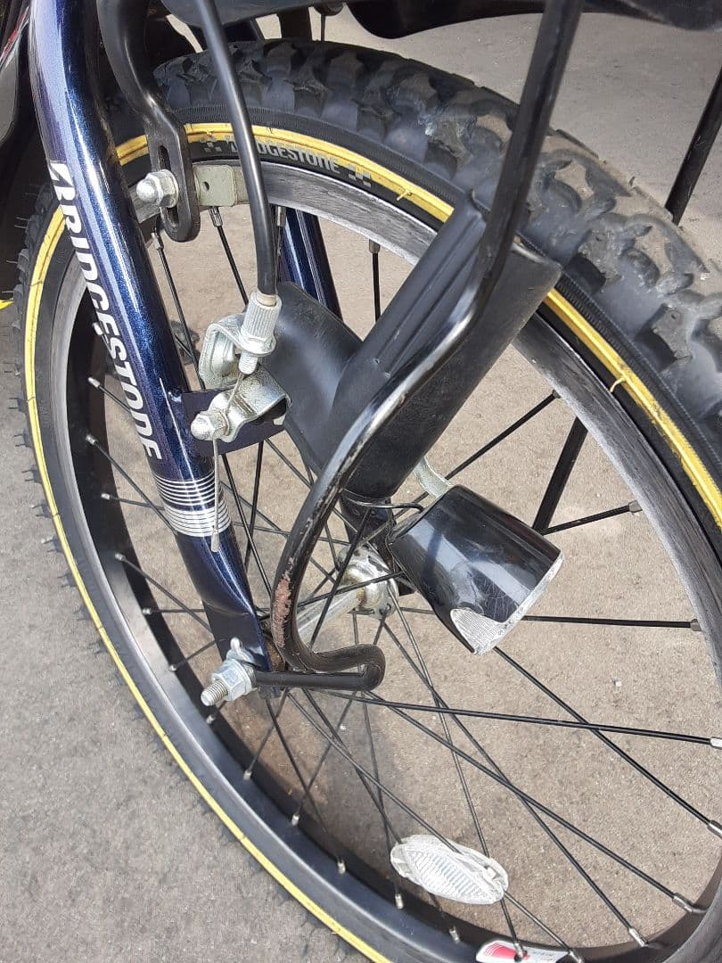 キッズ ネイビー　20インチ　札幌 自転車 マウンテンバイク　ブリジストン