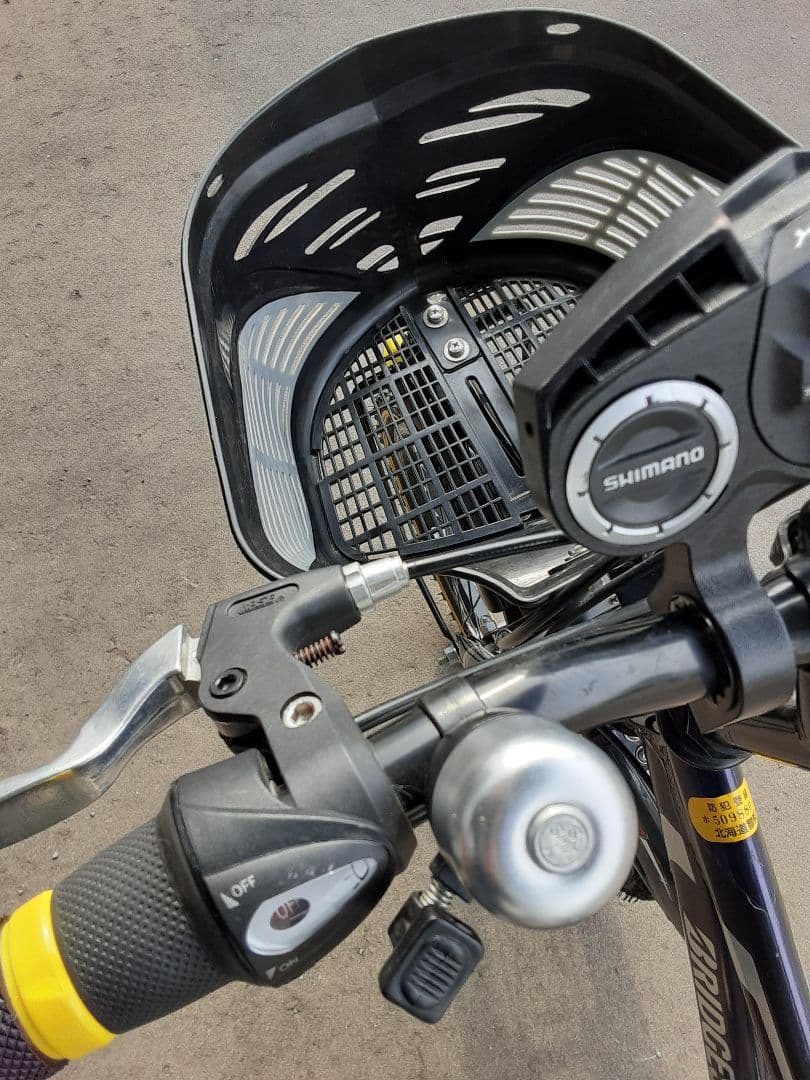 キッズ ネイビー　20インチ　札幌 自転車 マウンテンバイク　ブリジストン