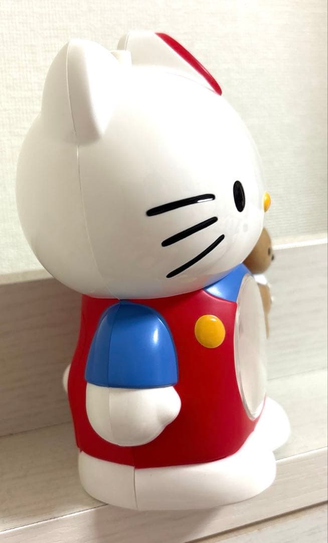 【動作確認済】ハローキティ　目覚まし時計　未使用新品　レトロキティ　レア