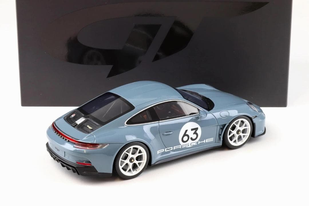 あべしゅん 1/18 ポルシェ 911 (992) S/T #63