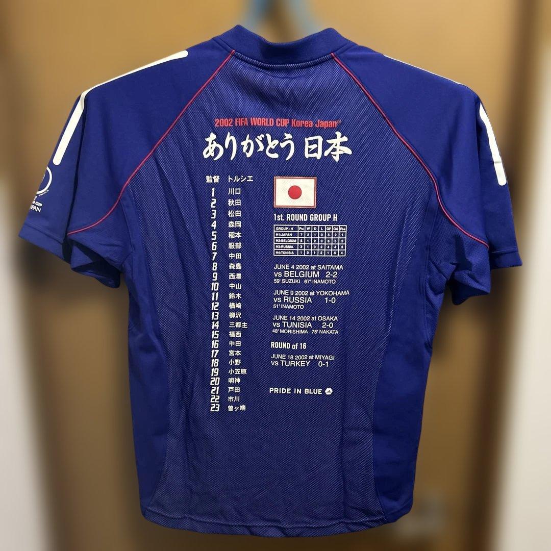 adidas 2002 FIFAワールドカップ 日本代表シャツ Lサイズ