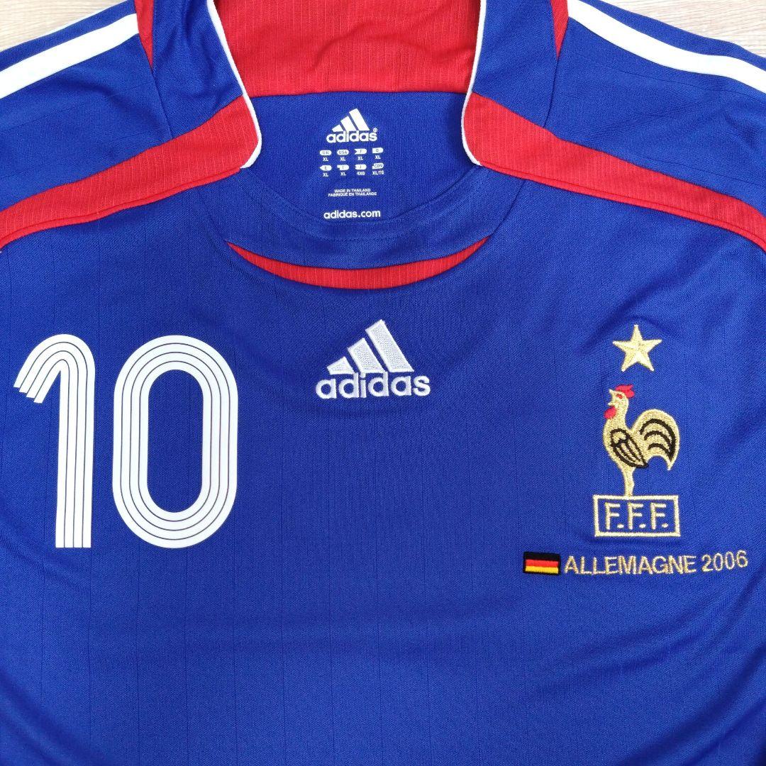 フランス代表　2006W杯モデル　アディダス正規品ユニフォーム　長袖　ホーム