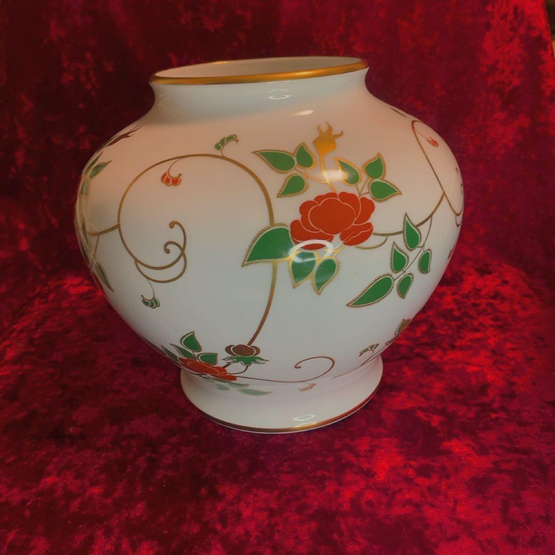 大倉陶園　花瓶　花器