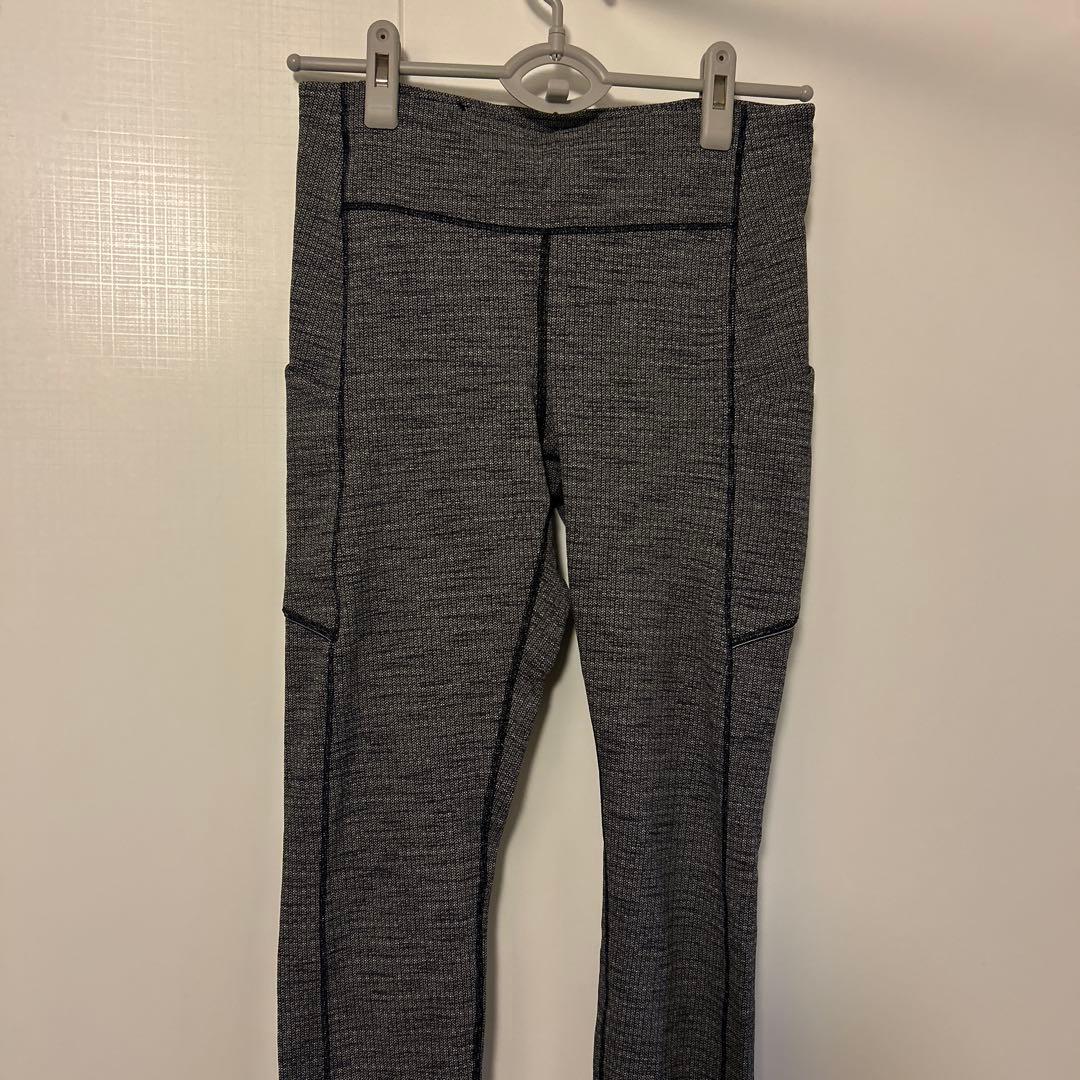 ルルレモン レギンス Size 8 サイドポケット付 ヨガ ランニング　中古