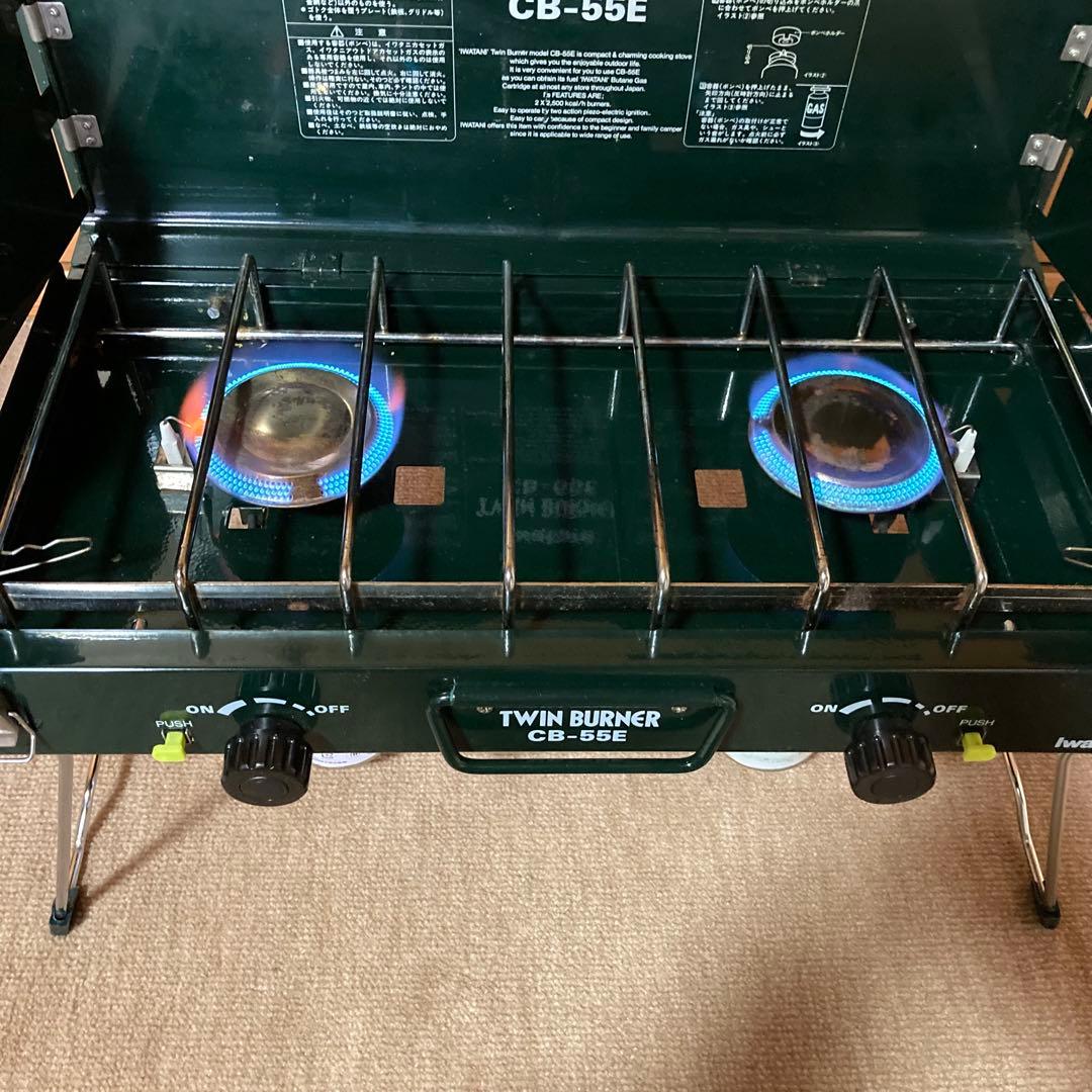 イワタニ　TWIN BURNER CB/55E ツインバーナー