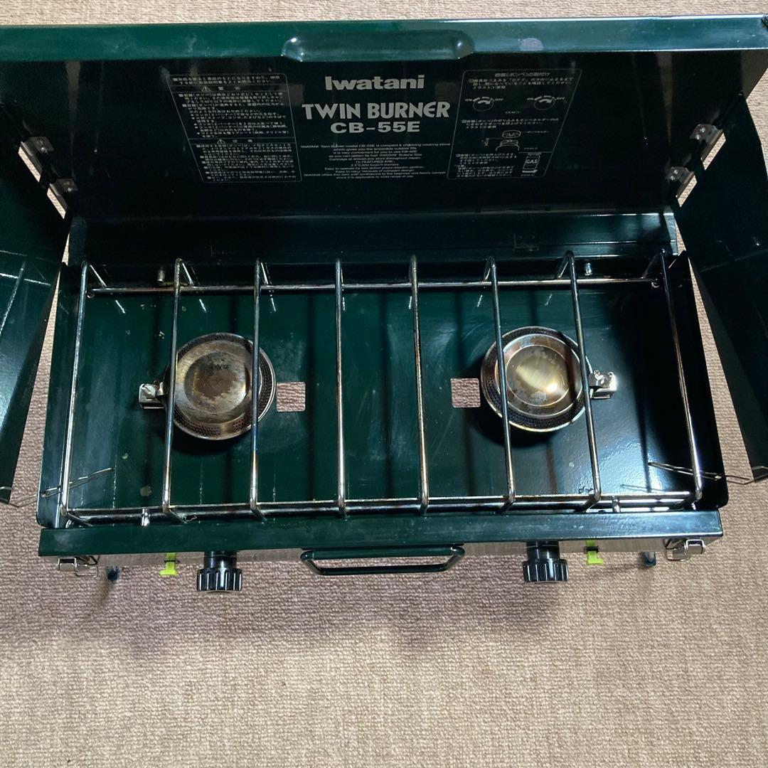 イワタニ　TWIN BURNER CB/55E ツインバーナー