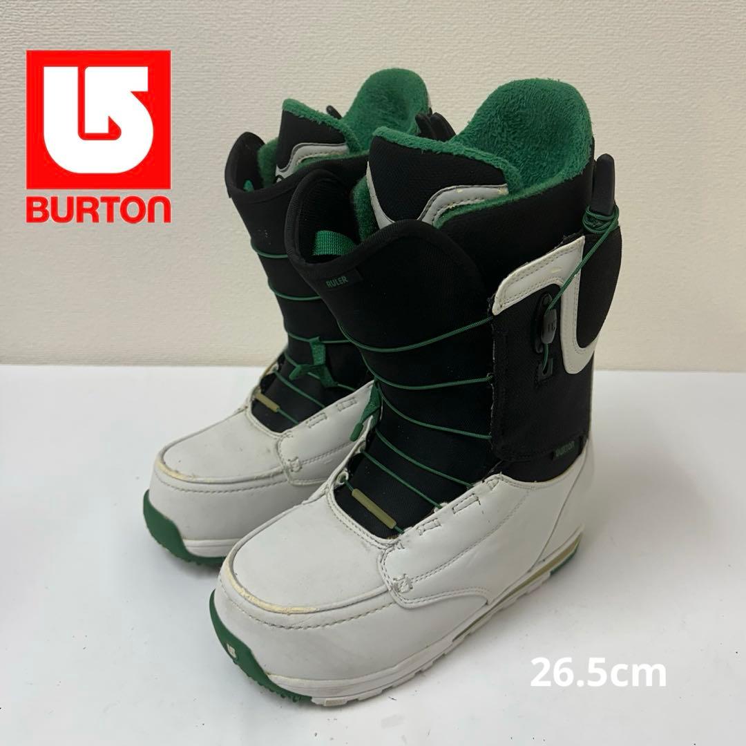 BURTON スノーボードブーツ ホワイト/グリーン/ブラック26.5cm