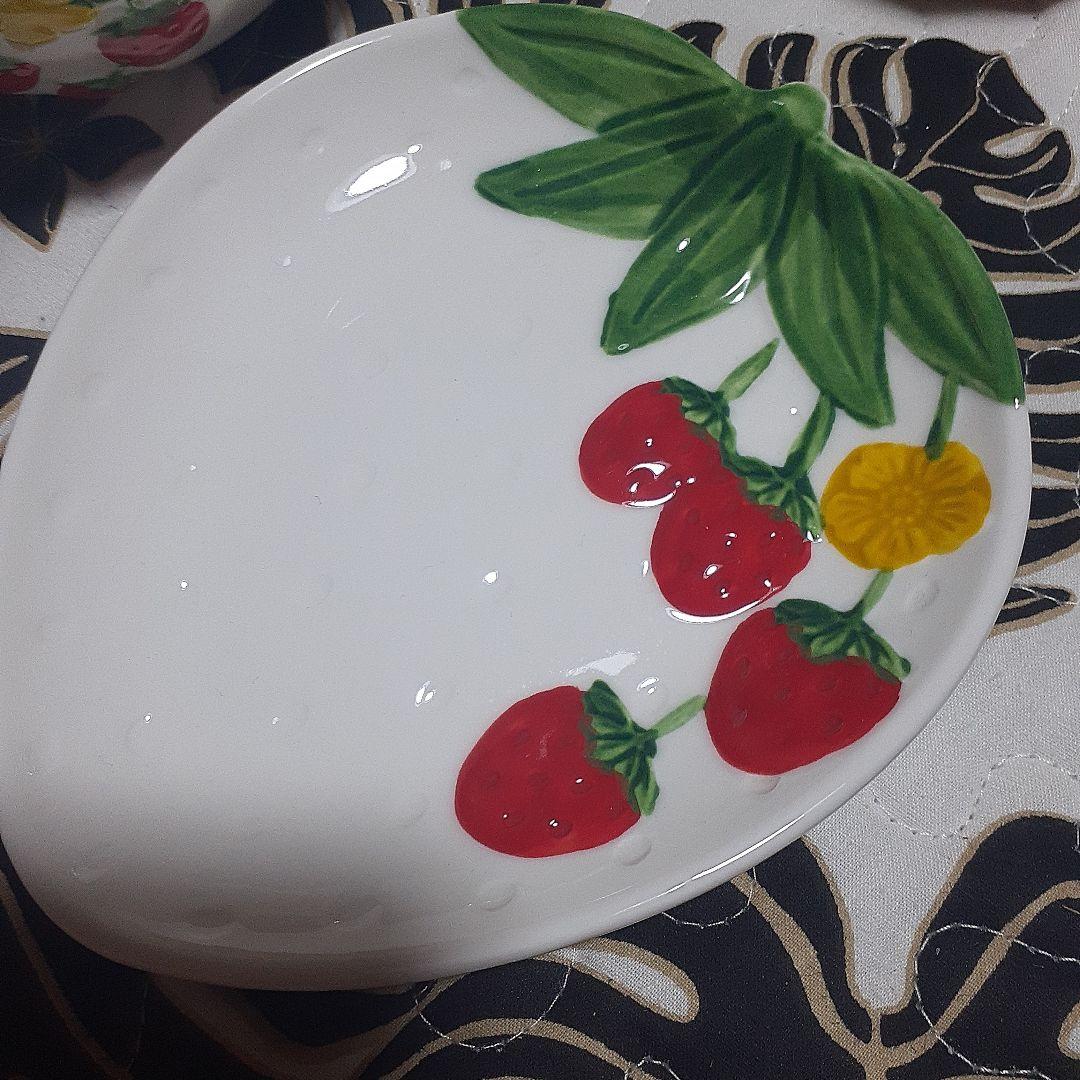 いちごデザイン食器セット 3点
