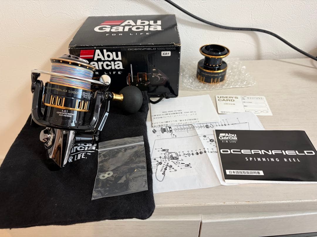 Abu Garcia OCEANFIELD 5000S スピニングリール