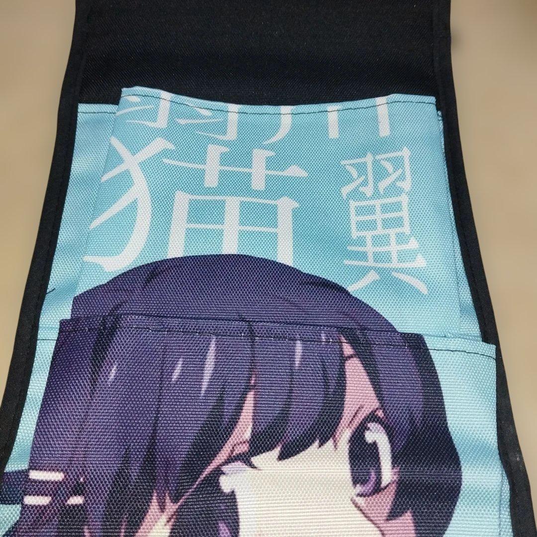 化物語　猫　 羽川翼 　壁掛けポケット