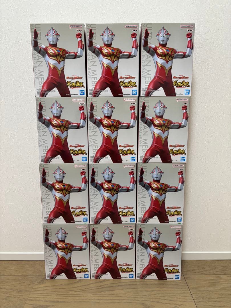 ウルトラマンメビウス 英雄勇像 ウルトラマンメビウスバーニングブレイブ9個セット