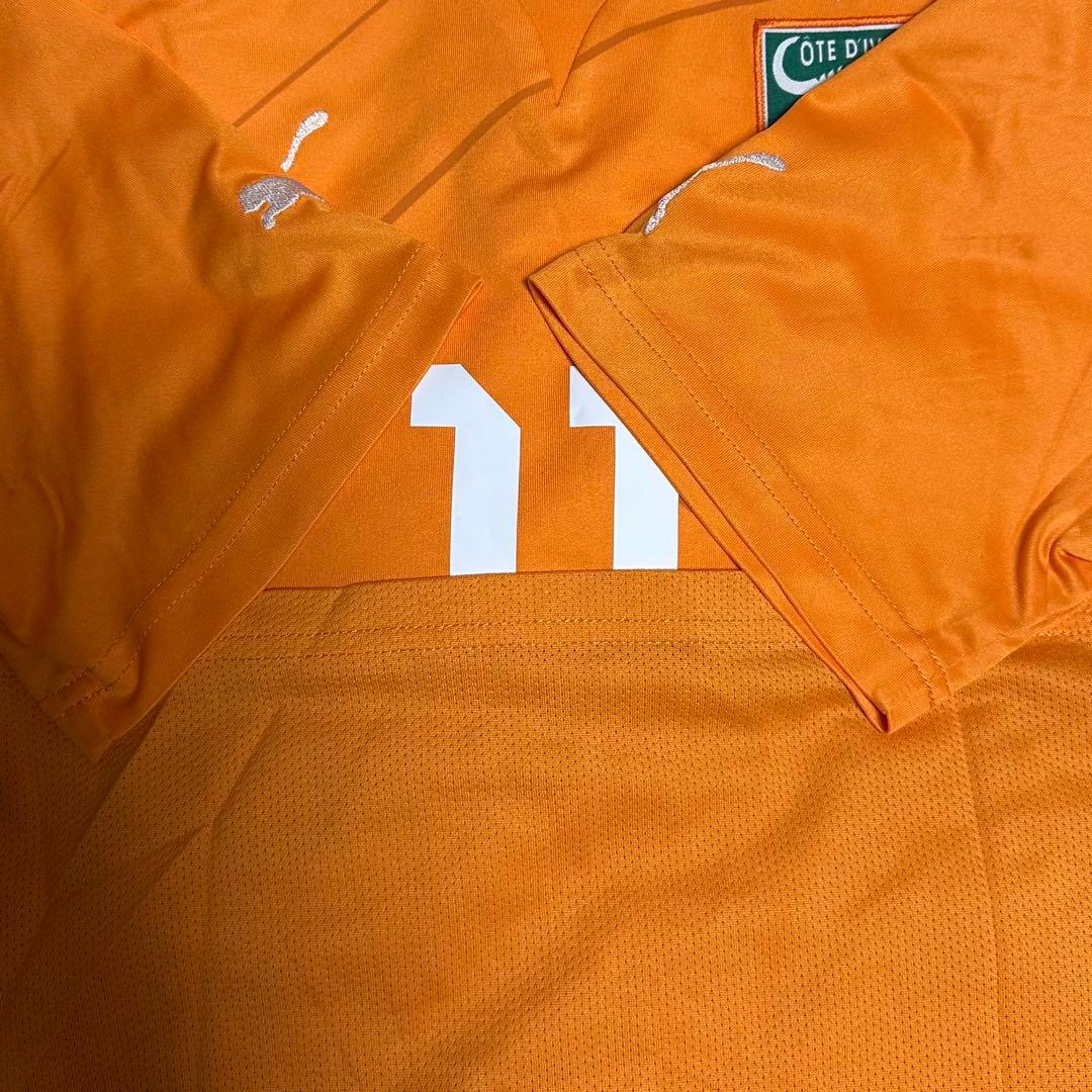 【Used】サッカーユニフォームコートジボワール代表 10/11オーセンティック