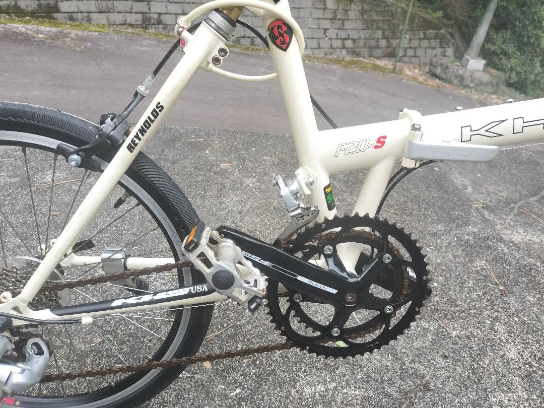 khs f20-s　折り畳み自転車　ミニベロ